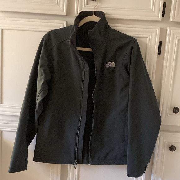 The North Face 2 in 1 Jacket. Size: Men’s Small in Orange and Grey - Picture 3 of 6